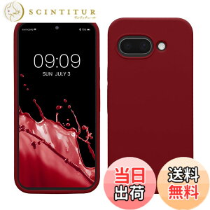 �y���������zkwmobile �X�}�z�P�[�X Google Pixel 9a�Ή� �P�[�X - TPU ���L�b�h �V���R�� �J�o�[ - �ϏՌ� ���h�~ �T���T�� Case �F�F���o�[�u���b�h�A�T�C�Y�FPixel 9a