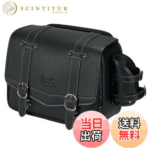 �y���������zKEMIMOTO �T�C�h�o�b�O �o�C�N�p �T�h���o�b�O �o�b�N �h���� �h�� �h�����N�z���_�[�t�� �������[ �u���b�N 5L/9L/10L/15L/20L �F�FBlack�A�T�C�Y�F20L