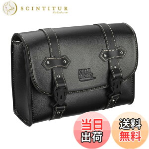 �y���������zKEMIMOTO �o�C�N �T�C�h�o�b�O �������� �c�[���o�b�O �ėp�o�b�O �H����� �������U�[ �u���b�N�i�~���`/���`�j �F�FBlack�A�T�C�Y�F6L