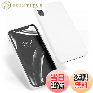 �y���������zkwmobile �X�}�z�P�[�X Apple iPhone XR�Ή� �P�[�X - TPU ���L�b�h �V���R�� �J�o�[ - �ϏՌ� ���h�~ �T���T�� Case �F�F�z���C�g