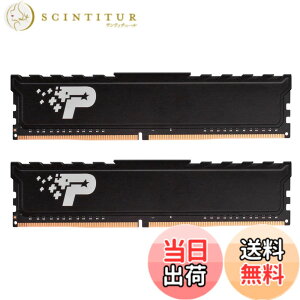 �y���������zPATRIOT DDR4 2666MHz PC4-21300 CL19 �q�[�g�V���N�t �F�FUDIMM�A�T�C�Y�F16GBx2���g �q�[�g�V���N�t