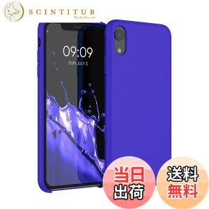 �y���������zkwmobile �X�}�z�P�[�X Apple iPhone XR�Ή� �P�[�X - TPU ���L�b�h �V���R�� �J�o�[ - �ϏՌ� ���h�~ �T���T�� Case �F�F�o���g�C �u���[