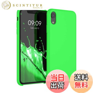 �y���������zkwmobile �X�}�z�P�[�X Apple iPhone XR�Ή� �P�[�X - TPU ���L�b�h �V���R�� �J�o�[ - �ϏՌ� ���h�~ �T���T�� Case �F�F���C���O���[��