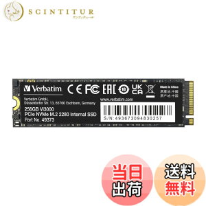 �y���������zVerbatim �o�[�x�C�^�� ����SSD �T�C�Y�F256GB