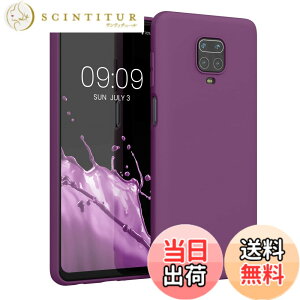 �y���������zkwmobile �X�}�z�P�[�X Xiaomi Redmi Note 9S / 9 Pro / 9 Pro Max�Ή� �P�[�X - �ɔ� TPU �V���R�� �}�C�N���t�@�C�o�[ ���F �F�F�}�[���^�p�[�v���A�T�C�Y�FRedmi Note 9S / 9 Pro / 9 Pro Max