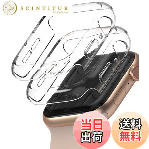 �y���������zJP - Ringke Apple Watch Series 6 / 5 / 4 / SE 40, 44mm Slim �F�FClear (2P)�A�T�C�Y�F[6 / 5 / 4 / SE 44mm]