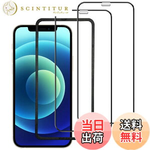 �y���������z�K���X�t�B���� iPhone 13mini �p �y2���Z�b�g�z�S�ʕی� �t�B���� �t���J�o�[ �t����� 5.4�C���`�Ή� �C�A�[�� �\��t���ȒP �F�F������-9H�A�T�C�Y�FiPhone 12 mini