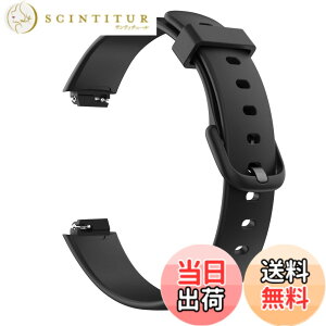 �y���������zFitbit inspire 3 �����o���h ATiC Fitbit inspire 3�p�ւ��x���g ���ւ� �X�|�[�c�x���g �V���R���� �y�� �\�t�g �戵�ȒP Black �F�F�u���b�N�A�T�C�Y�FFitbit-Inspire 3