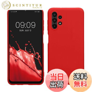 �y���������zkwmobile �X�}�z�P�[�X Samsung Galaxy A12�Ή� �P�[�X - �ϏՌ� ����~�� �\�t�g TPU �V���R�� - �l�I���T���S �F�F�N���V�b�N ���b�h�A�T�C�Y�FGalaxy A13 4G