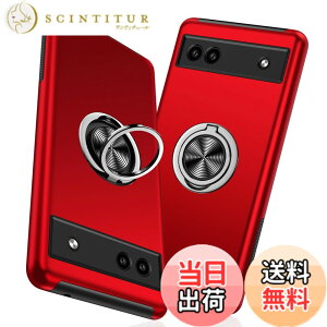 �y���������zTMUJWS Google Pixel 6A �p�P�[�X �����O �ϏՌ� �Ռ��z�� �S�ʕی�J�o�[ TPU+PC�o���p�[ ��d�\�� �ČRMIL�K�i �ԍڃz���_�[�Ή� �C�菝�h�~ ����~�� ���^ �y�� �O�[�O�� �s�N�Z�� 6a 