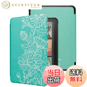 �y���������zWALNEW 7�C���` All-New Kindle Paperwhite ��12����i2024�N����) �P�[�X Kindle Colorsoft Signature Edition�ɓK�� ����PU ���U�[ �J�o�[ �I�[�g�E�F�C�N/�X���[�v�@�\ ���C�z�� �X�N���b�`�΍� �S��