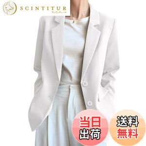 �y���������z[inotenka] �e�[���[�h�W���P�b�g ���f�B�[�X �e�[���[�h �W���P�b�g �u���U�[ �X�[�c �t �H �A�E�^�[ �I�t�B�X ������ �ʋ� �t�H�[�}�� �؍� M-2XL �F�F�z�E�C�g�A�T�C�Y�FM