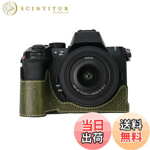 �y���������zVOVMOEYA �ی�J�����P�[�X Nikon Z50 II �~���[���X�J�����p Nikon Z50II�p �n�[�t�P�[�X �\�t�g�}�C�N���t�@�C�o�[�C���i�[�t�� Nikon Z50 II�J�����J�o�[�@�\ 1/4�C���`-20�� ���g�� PU �F