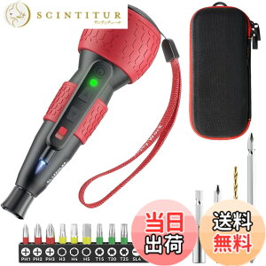 �y���������zYacooda �d���h���C�o�[ ���^ ���� �g���N3�i�K���� �y�������S�x�E�r�b�g�U��y���z �d��4N.m �蓮12N.m USB�[�d�� ���P�xLED���C�g DIY ����ȒP ����/���S�ґΉ� �F�F���b�h-���[�P