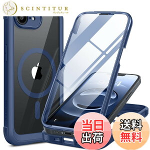 �y���������zMiracase iPhone SE/13/14/15/16/17 �P�[�X 9H�����K���X �t���J�o�[ �F�F�_�[�N�u���[�A�T�C�Y�FiPhone16E