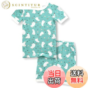 �y���������z[Vaenait Baby] �q���L�b�Y1-8�� �����p�W���}�Q�Ԓ����[���E�F�A�㉺�Z�b�g �r�X�R�[�X Shirring Colorful �F�FA06-Rabbit Bear�A�T�C�Y�F140