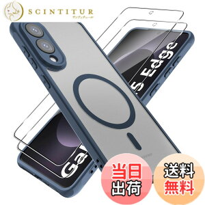 �y���������zGreerass Phone �P�[�X MagSafe �Ή� �F�F�u���[�A�T�C�Y�FGALAXY S25 EDGE �Ή� �ی�P�[�X