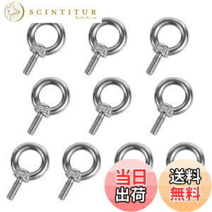 �y���������zPOTRRCIUSUER �A�C�{���g 304�X�e�����X �l�W �Œ� �⋭ �݂艺�� �]�|�h�~ DIY �e���g �t�b�N ���[�v ���C���[ �T�C�Y�FM10