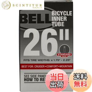 �y���������zBell Sports7015384Premium Quality Rubber Bicycle Tube-26 UNIVERSAL INNER TUBE (���s�A���i) �T�C�Y�F26x1.75-2.25 Schrader