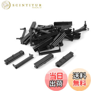 �y���������zuxcell IDC�R�l�N�^�w�b�_ IDC�s���w�b�_ FC-26P 26�s�� 2.54mm �s�b�` 15���� �F�F�u���b�N