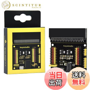 �y���������zKEYESTUDIO �Z���T�[ �V�[���h �g���{�[�h for BBC Micro:bit Microbit �p �}�C�N���r�b�g �u���C�N�A�E�g �d�q�H��