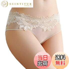 【送料無料】[バズ セレクション] パンツ 下着 ショーツ シースルー 花柄 セクシー ランジェリー レディース TV041 色：08 ベージュ、サイズ：Free Size