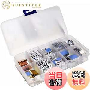 �y���������zPastall �q�[�g�V���N�L�b�g 100�� (8��ނ̃T�C�Y) ���d���S���e�[�v�t�� �A���~�j�E���q�[�g�V���N �N�[���[ ���q�[�g�V���N Raspberry Pi A B B+ 2/3/4/5�p �F�F�V���o�[/�S�[���h�B