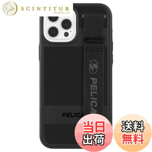 �y���������z�yPelican by Case-Mate�z �R�ہEMIL-STD-810G �~���^���[�O���[�h 4.5m �����ϏՌ��n�C�u���b�h�P�[�X �y���J�� Protector Sling - Black/w Micropel for iPhone 12 Pro Max PP043494 �F�FProtector Sling - Black�A