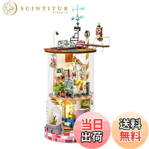 �y���������z�����ł��y���{�����̔��^���{��������t�zRobotime DIY �~�j�`���A�n�E�X �h�[���n�E�X �t�@���^�W�[�V���[�Y �F�F�g���x���[�A�T�C�Y�FW120xD140xH280mm