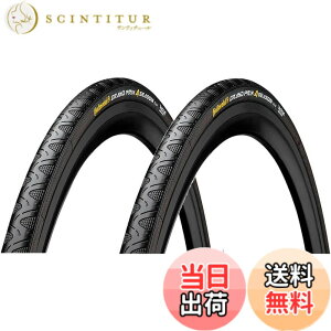 �y���������z2�{�Z�b�g Continental(�R���`�l���^��) Grand Prix 4-Season �O�����v�� 4�V�[�Y�� 700c �u���b�N/�u���b�N (700x28c) [���s�A���i] �F�F�u���b�N�A�T�C�Y�F700c