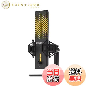 �y���������zEndgame Gear XSTRM USB Microphone USB �Q�[�~���O�}�C�N �R���f���T�[�}�C�N �F�F�u���b�N