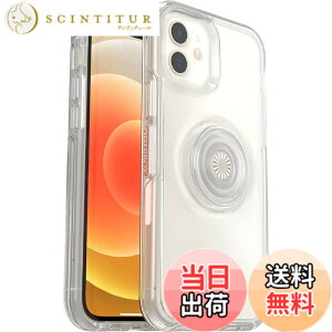 �y���������zOtterBox + Pop Symmetry�V���[�Y�P�[�X iPhone 12 Mini�p(12�APro�APro Max�ł͂���܂���)�񏬔��p�b�P�[�W- �F�F�N���A�A�T�C�Y�FiPhone 12 Mini