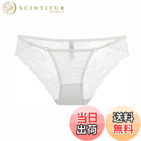 【送料無料】BUZZxSELECTION(バズ セレクション) 下着 ショーツ ランジェリー レース シースルー セクシー レディース TV138 色：ホワイト、サイズ：Free Size