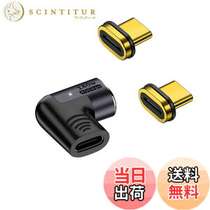 �y���������zUSB-C Type C�}�O�l�b�g�ϊ��A�_�v�^ �T���_�[�{���g3 ���d 40Gbps 100W/5A 8K/60Hz �����f�[�^�]�� 8K����]�� 24�s�� USB C�}�O�l�b�g ���΃R�l�N�^ �f���o�͑Ή� �f���h�~ �}���[�d �ȒP