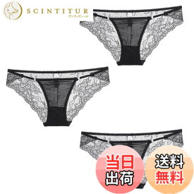 【送料無料】[バズ セレクション] 下着 ショーツ 3枚セット ランジェリー レース シースルー セクシー レディース TVS03S138 色：Aセット、サイズ：Free Size