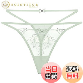 【送料無料】[バズ セレクション] シースルー 花柄 Tバック ショーツ パンツ 下着 インナー ランジェリー レディース TV253 色：ホワイト、サイズ：Free Size
