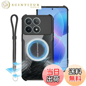 �y���������zFor Xiaomi POCO F6 Pro �P�[�X �Q�[����p/�T�|�[�g�J�[���C�z��/�������ꂽ�R�[�i�[�yYCJDP�z�O���t�F����p�ی�J�o�[ ���ϋv�� �ϏՌ� TPU+�A�N�������� ���΂݂ɂ��� �A�W���X�^�u