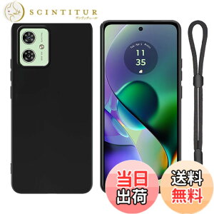 �y���������z�N���A �P�[�X �F�F�u���b�N�A�T�C�Y�FMOTO G64 5G/G64Y 5G