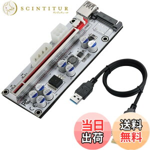 �y���������zMzhou USB 3.0�P�[�u���t��PCI-E 1X to 16X Riser Card - �r�b�g�R�C��(BTC)�A�C�[�T���A��(ETH)&�Í��}�C�j���O���O�p�V���O��GPU�}�C�j���O�G�N�X�e���_�[�A6�s��/SATA�d���A���肵����m�C