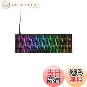 �y���������z�G���h�Q�[���M�A(Endgame Gear) �Q�[�~���O�L�[�{�[�h KB65HE ���s�b�h�g���K�[���� �p��z�� 68�L�[ RGB���C�e�B���O EGG-KB65HE-GUS �F�F�u���b�N///�z���C�g