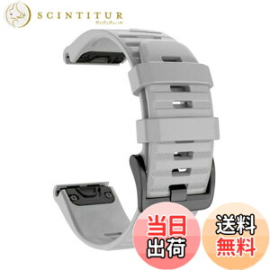 �y���������z[SQHYWJ] 20mm 22mm 26mm �V���R���E�H�b�`�o���h �ւ��x���g �͂ɓK�� GARMIN(�K�[�~��) Fenix 8 / Fenix 7X / Fenix 6X / Fenix 5X /Fenix 7/6/5 �p ���� �x���g �N�C�b�N�����[�X�u�����t�� �F�F�O��