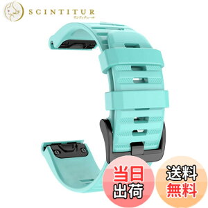 �y���������z[SQHYWJ] 20mm 22mm 26mm �V���R���E�H�b�`�o���h �ւ��x���g �͂ɓK�� GARMIN(�K�[�~��) Fenix 8 / Fenix 7X / Fenix 6X / Fenix 5X /Fenix 7/6/5 �p ���� �x���g �N�C�b�N�����[�X�u�����t�� �F�F�~��