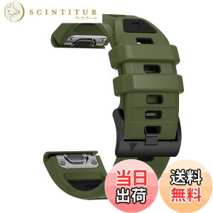 �y���������z[SQHYWJ] 22mm 26mm ��F�V���R���E�H�b�`�o���h �ւ��x���g �͂ɓK�� GARMIN(�K�[�~��) Fenix 8 / Fenix 7X / Fenix 6X / Fenix 5X /Fenix 7/6/5 �p ���� �x���g �N�C�b�N�����[�X�u�����t�� �F�F�A