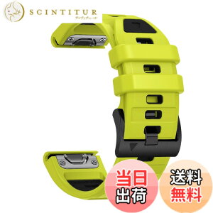 �y���������z[SQHYWJ] 22mm 26mm ��F�V���R���E�H�b�`�o���h �ւ��x���g �͂ɓK�� GARMIN(�K�[�~��) Fenix 8 / Fenix 7X / Fenix 6X / Fenix 5X /Fenix 7/6/5 �p ���� �x���g �N�C�b�N�����[�X�u�����t�� �F�F�O