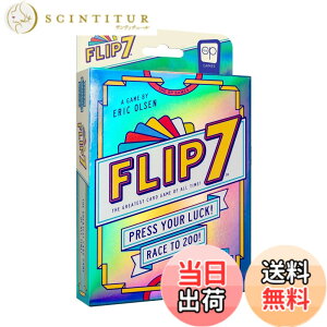 �y���������zFlip 7�A���Ȃ��̉^�Ɛ헪�������ċ��ɂ̃u�����h�A�y�[�X�̑������Ő��̂���J�[�h�Q�[���A�����Ɋw�ׁA�ȒP�ɋ����邱�Ƃ��ł��܂��B�Q�[���i�C�g�A3�l�ȏ�̃v���C���[�A