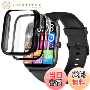 �y���������z�X�}�[�g�E�H�b�` �p �ی�P�[�X �F�F�u���b�N+�N���A�A�T�C�Y�FVialove KW105-G01/HOIBAI/Segick �t�B������̌^�P�[�X