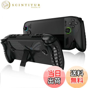 �y���������zHUKWIMO For ROG Xbox ally/ROG Xbox ally X �p �P�[�X �S�ʕی�J�o�[ �ϏՌ� �h�� �h�o �����[�d�\ �S�ʕی� �L�Y�h�~ ���O���ȒP ROG Xbox ally/ROG Xbox ally X �Ή� (�u���b�N) �F�F�u���b�N