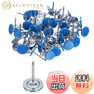 �y���������zuxcell 100�� �����p �^�b�N 11mm x 17mm �t���b�g�w�b�h �T���^�b�N �Ƌ�p �����B �����s�� �\�t�@ �w�b�h�{�[�h �� �F�F�u���[