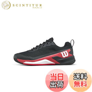 �y���������zWilson(�E�C���\��) �����Y RUSH PRO 4.5�e�j�X�V���[�Y �F�FBlack/Infrared/White�A�T�C�Y�F27.0 cm E