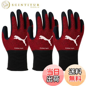 �y���������z[���j���[���h] PUMA(�v�[�}) WORK GLOVES �����o�[�e�b�N PG-1340 �~�b�N�X���b�h Rubber Tech �V�R�S���R�[�e�B���O �F�F�~�b�N�X�J���[���b�h�A�T�C�Y�FM